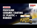 SONAX 02410000 PROFILINE CeramicCoating CC Plastic+Rubber 5 pcs
