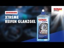 Sonax Xtreme Gel Brillant pneu effet ultra mouillé 500ml