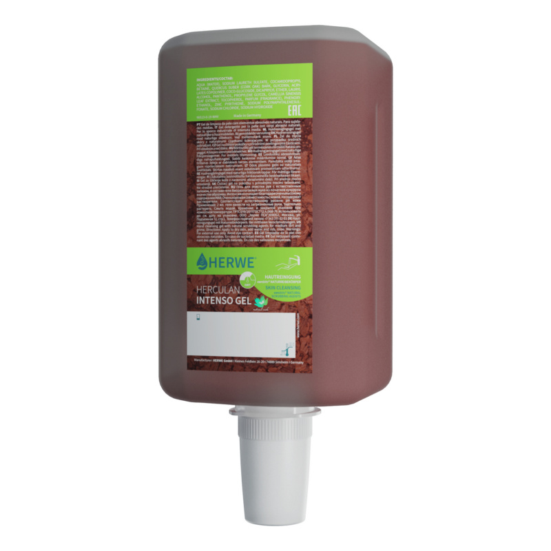Herwe HERCULAN INTENSO GEL Handreinigungsgel 2000 ml VIVA Flasche