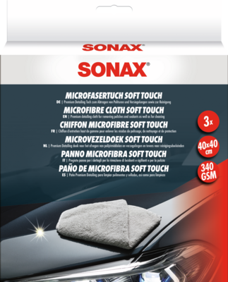 SONAX 04510000 Profiline Chiffon microfibre soft touch - 3 pcs