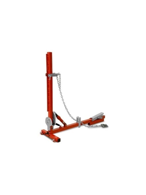[⚠Déstockage] GYS 058347 Chaîne 1.5m pour équerre de tirage avec anneau et mousqueton