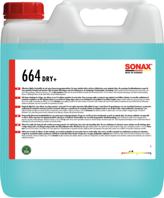 [664600SONAX] SONAX 06646000 DRY+ 10 L
