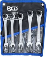 [30836BG] BGS - 30836 - Jeu de clés mixtes à cliquet ouvertes 5 pièces