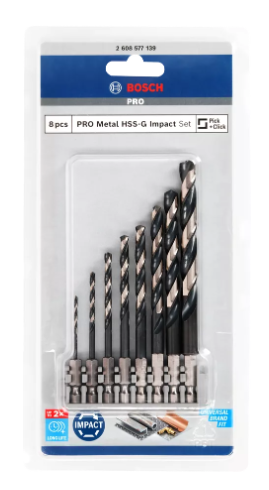 [2608577146] 8p set Foret HSS-G  2,3,4,5,6,7,8,10