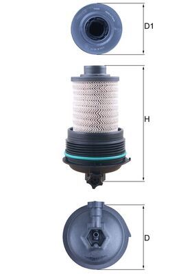[⚠Déstockage] FILTRE A CARBURANT KNECHT (PIECE)