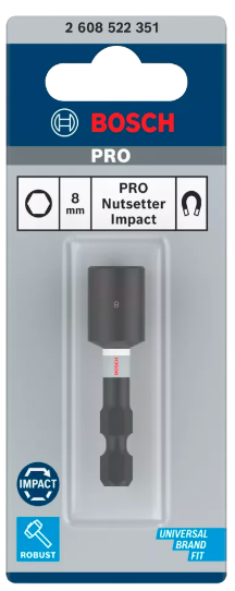 [2608522351] Douille Impact Control 8 mm 1/4''