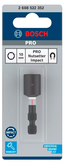 [2608522352] Douille Impact Control 10 mm 1/4''