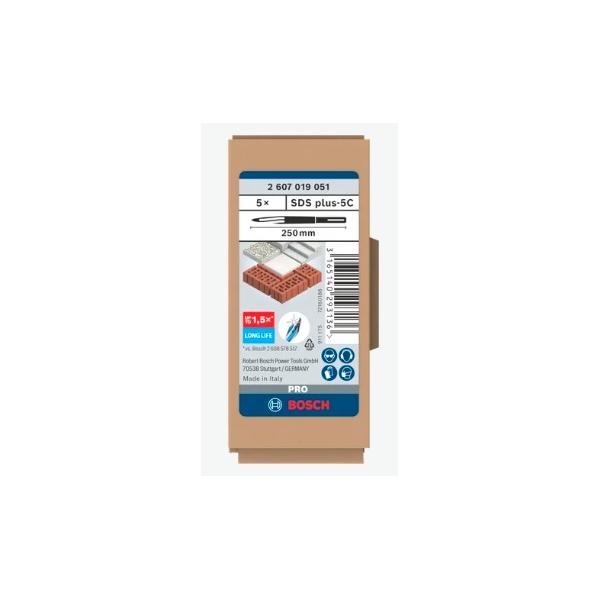 [2609390576] [⚠Déstockage] Burin Pointu SDS-Plus 250 mm