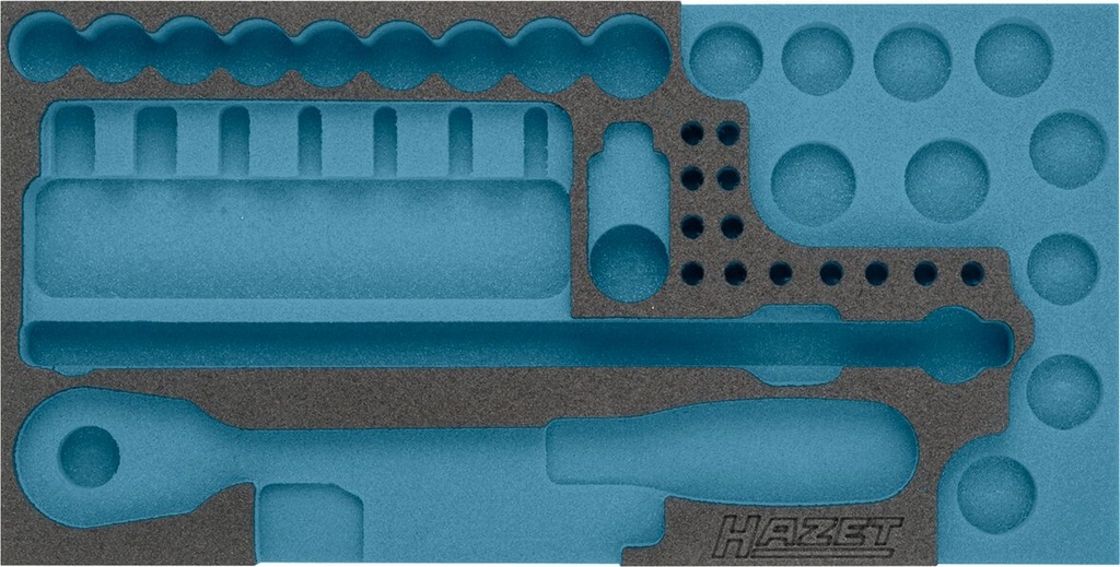 [163-359L] HAZET - Garniture en mousse souple bimatière