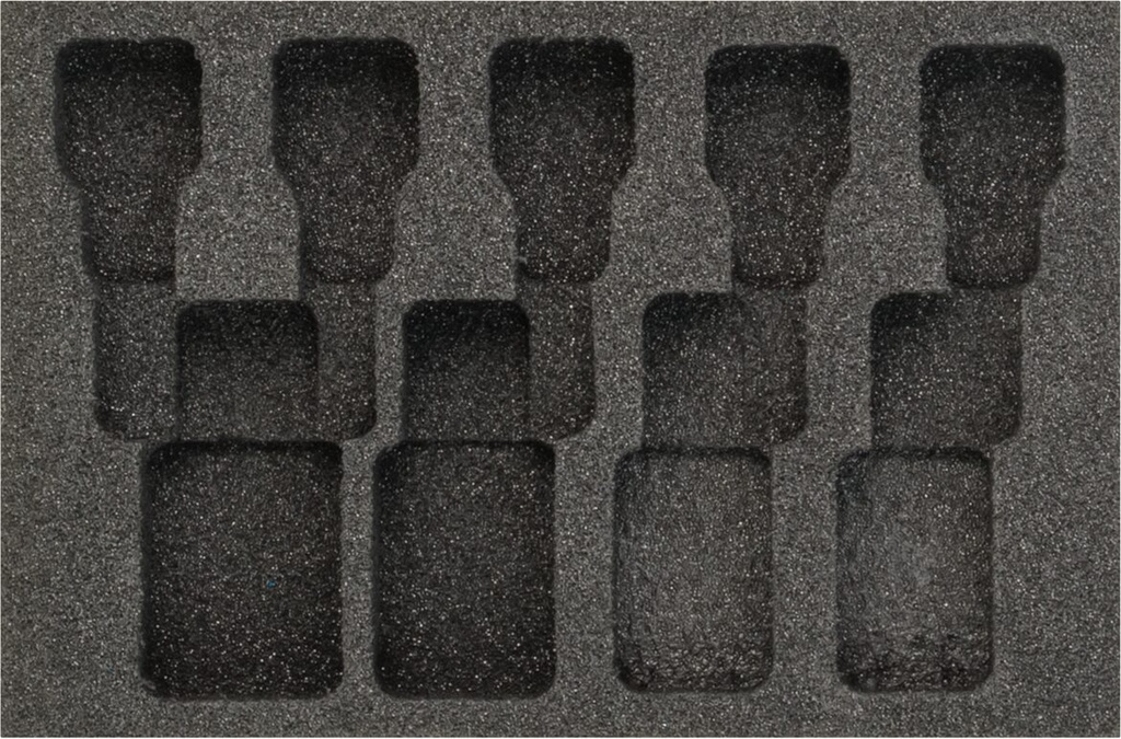 [163-361L] HAZET - Garniture en mousse souple bimatière