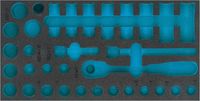 [163-483L] HAZET - Garniture en mousse souple bimatière