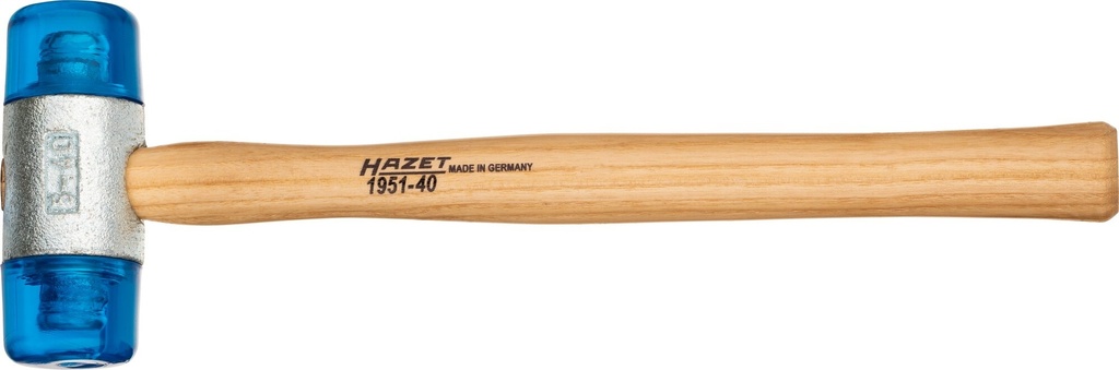 [1951-40] HAZET - Massette en caoutchouc · à faible rebond