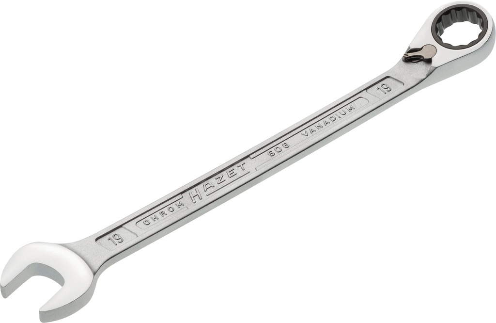 [606-19] HAZET - Clé mixte à cliquet