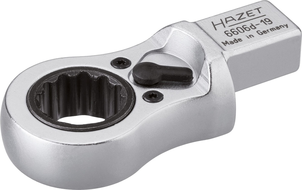 [6606D-19] HAZET - Clé polygonale à cliquet enfichable