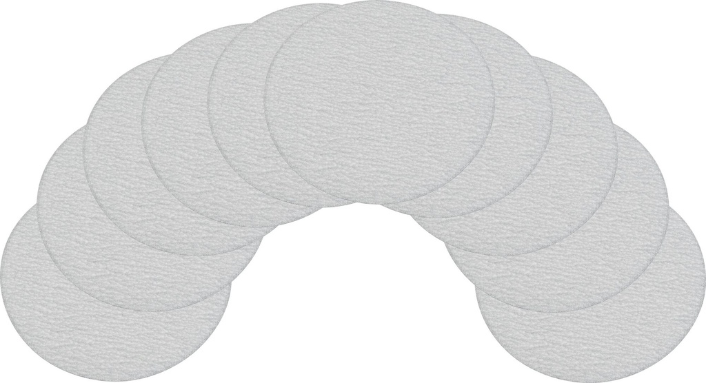[9033-5-04/10] HAZET - Feuilles abrasives de rechange ∙ grain 320 ∙ ⌀ 76,2 mm