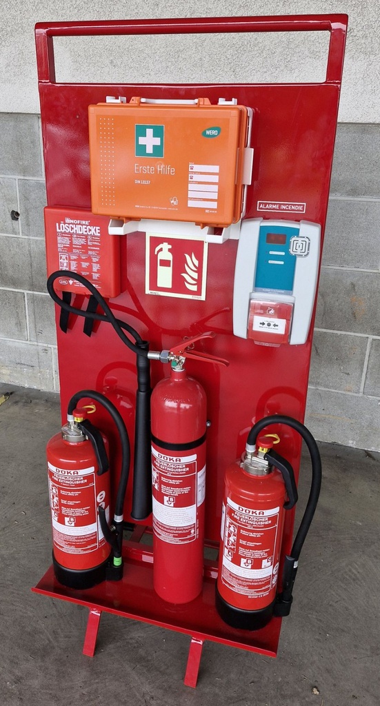 [CHARIOT MOBILE] Chariot mobile sécurité incendie