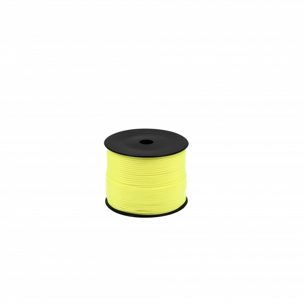 WILMART - Cordeau nylon  Ø 2mm - fluo tressé - 100M 