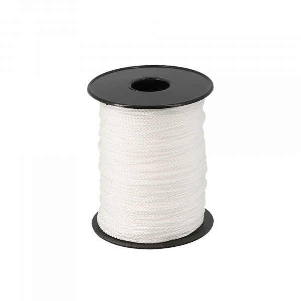 WILMART - Cordeau Ø 2.5 mm PP blanctressé - 100m 
