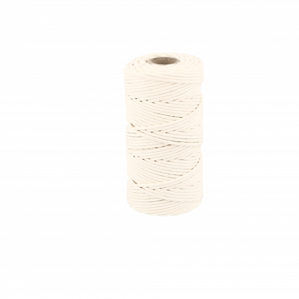 [307304] WILMART - Cordeau coton  Ø 3 mm  - tressé100m/500g 