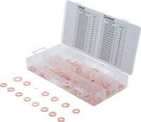 [8120BG] BGS - 8120 - Assortiment de joints en cuivre pour injecteur 150 pièces