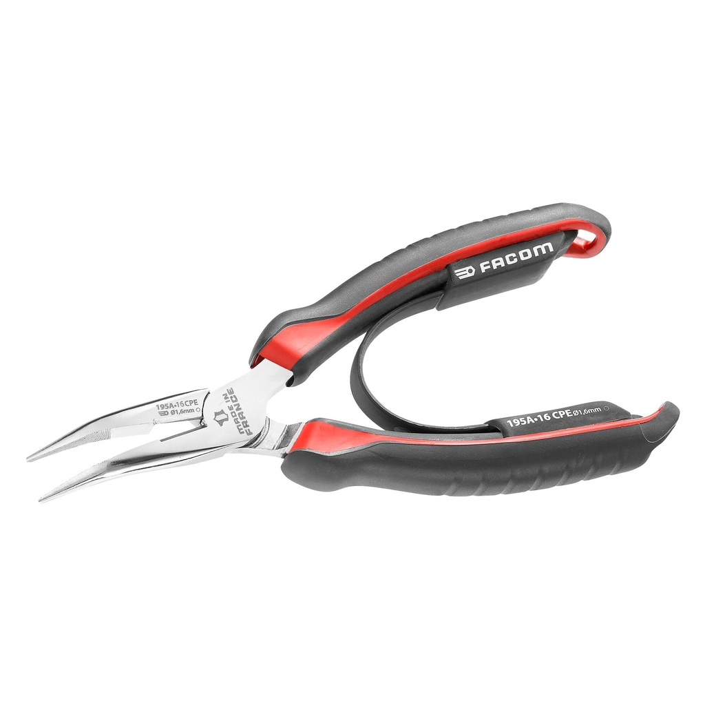 FACOM 195A.16CPE PINCES 1/2 RONDE COURTS 160MM