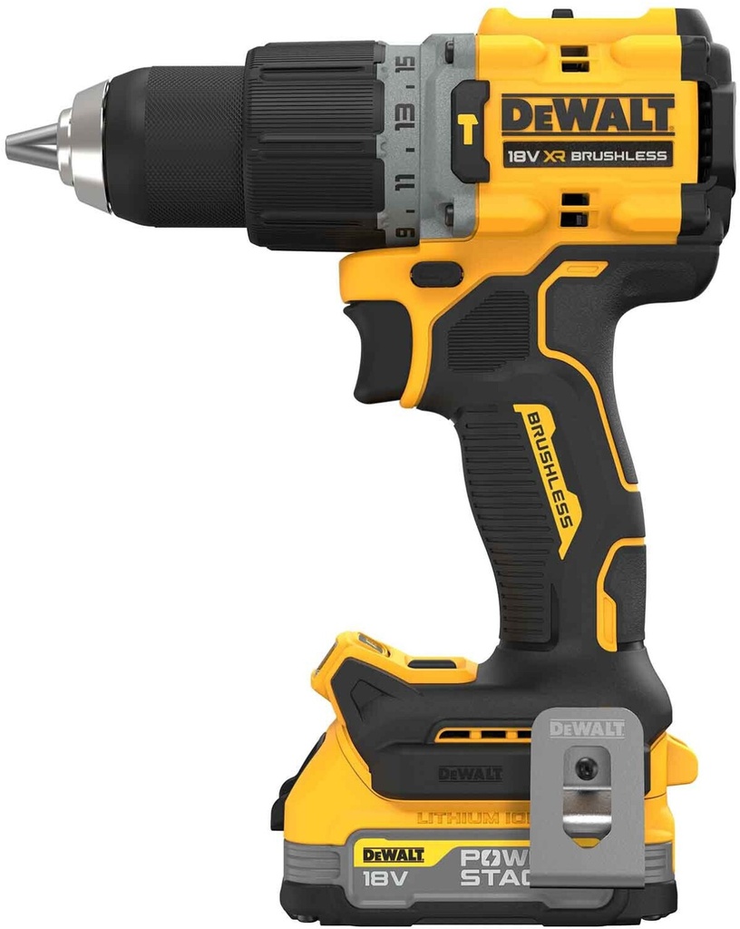 [DCD805E2T-QW] DEWALT - 18V XR BRUSHLESS VISSEUSE/PERCEUSE À PERCUSSION COMPACTE G3