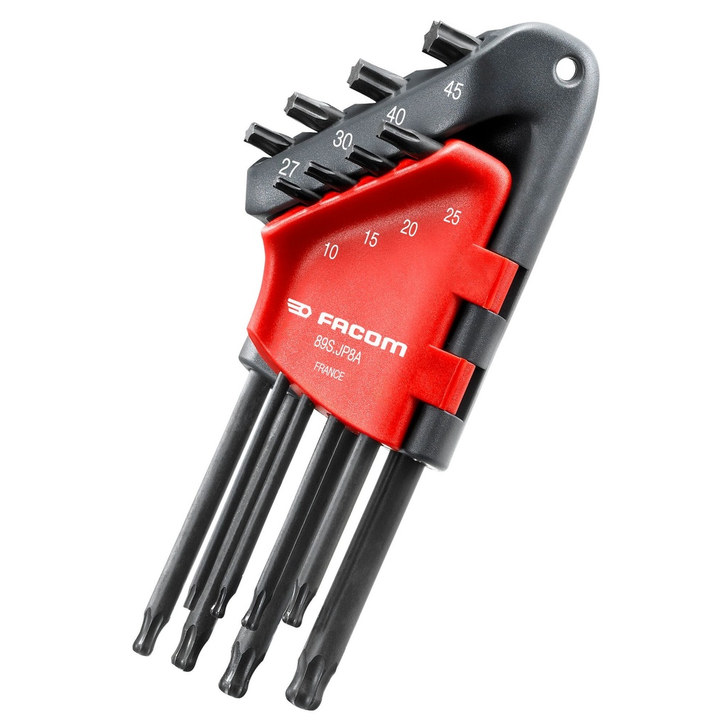 [89S.JP8A] FACOM 89S.JP8A JEU ETUI 8 CLES TORX SPHERIQ