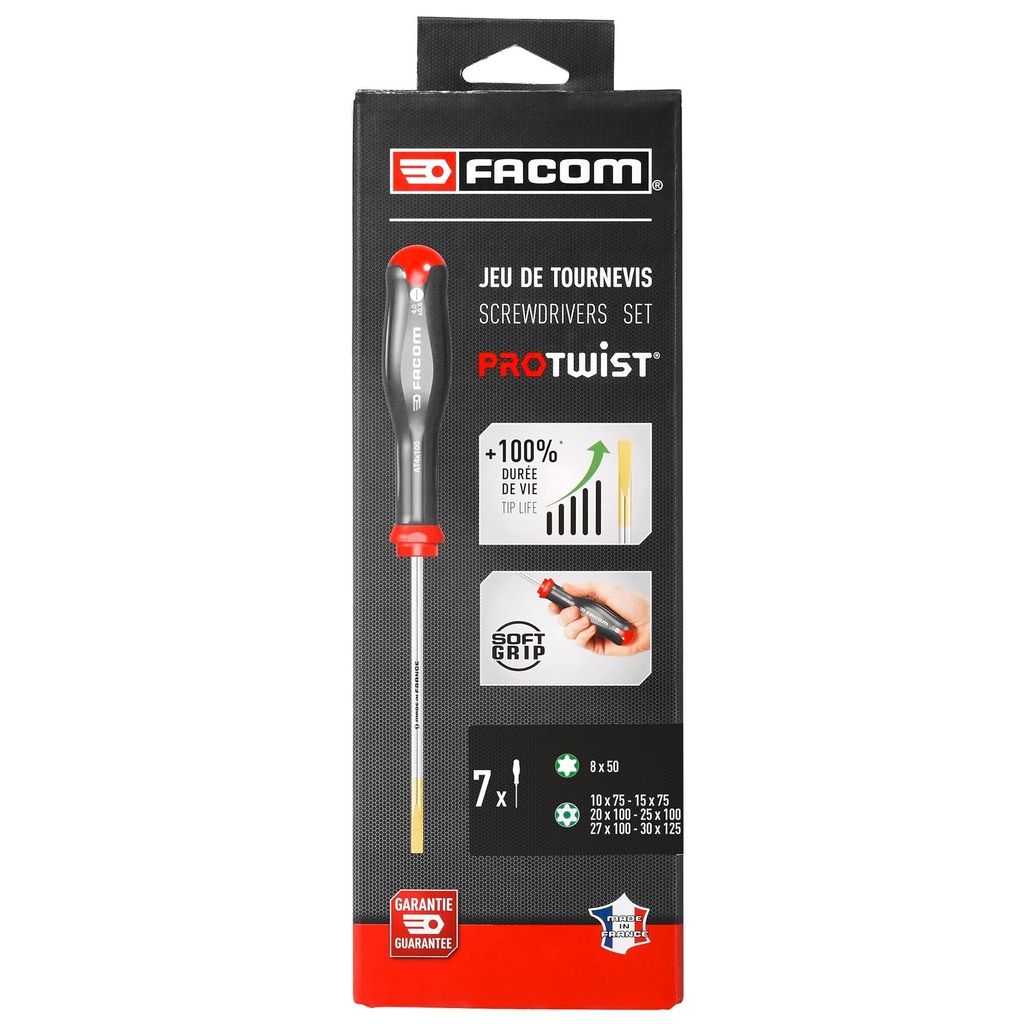 [ATXR.J7PB] FACOM ATXR.J7PB JEU TOURNEVIS PROT2 T TORX 7PCE