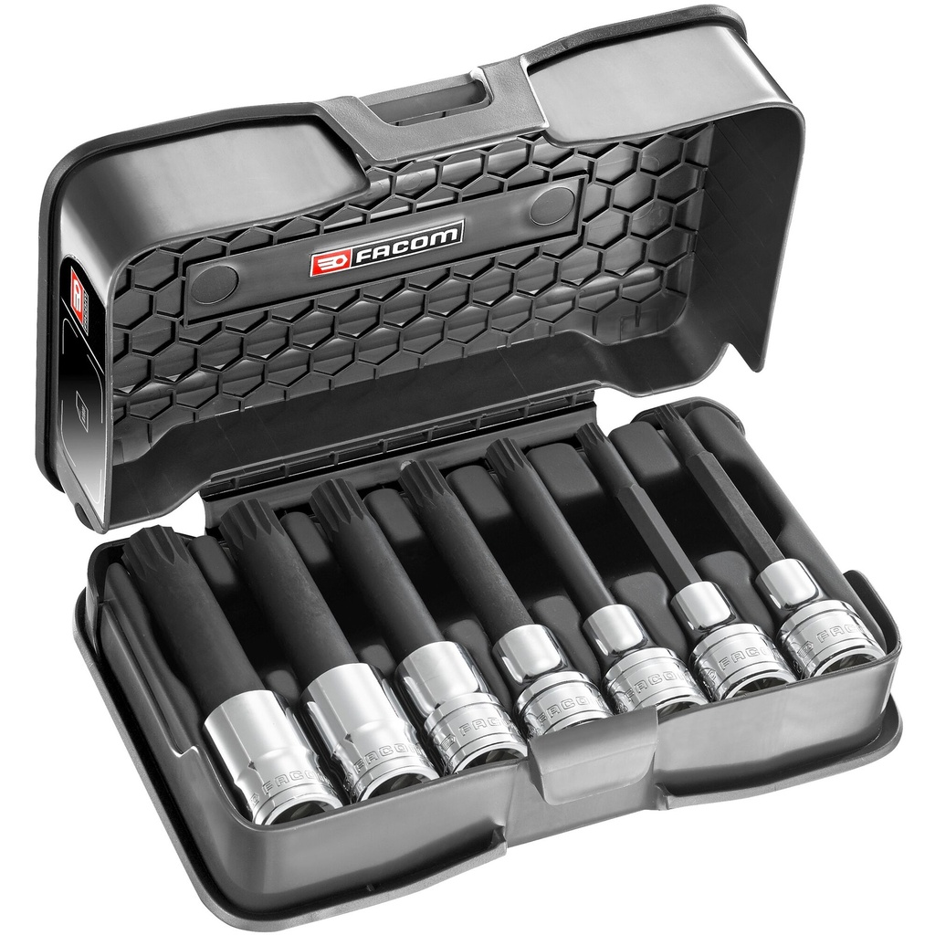 [SVL.J7APB] FACOM SVL.J7APB COFFRET DOUIL-TVS 1/2' XZN LONG M6-M18