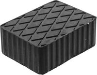 [7038BG] BGS - 7038 - Tampon en caoutchouc pour pont élévateur 160 x 120 x 60 mm