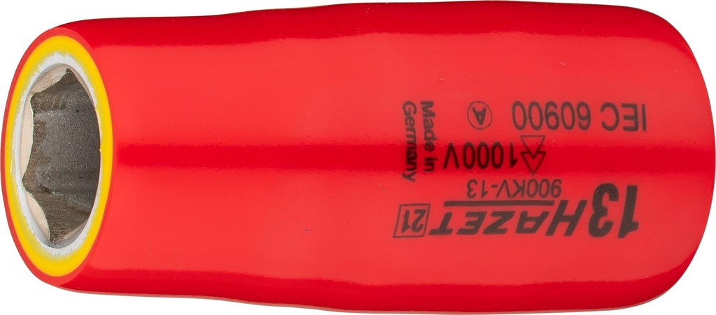 [900KV-13] HAZET - Douille ∙ 6 pans ∙ avec isolation de protection