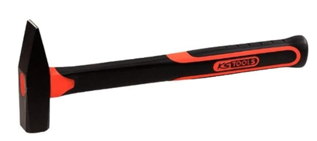[142.1331] KS TOOLS 142.1331 Marteau de mécanicien manche fibre, 300g
