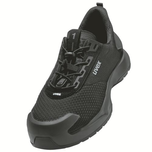 [6800.2.35] 6800.2 - uvex 1 x-craft Chaussures basses S1 PL  noir Largeur 11 (35)