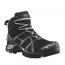 SAFETY 40.1 MID|BLACK/SILVER|CE EN ISO 20345:2011 S3|HRO HI CI WR SRC 610019 HAIX (UK3.5/EU36)