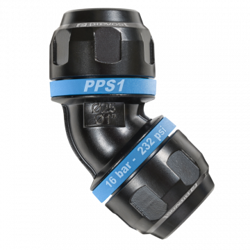 [PPS14C20] [⚠Déstockage] PPS1 4C20 - Coude égal aluminium 45° pour tubes Ø 20 PREVOST