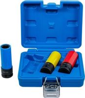[7300BG] BGS - 7300 - Jeu de douilles de puissance avec protection 12,5 mm (1/2") 17 / 19 / 21 mm 3 pièces