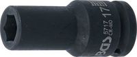 [5717BG] BGS - 5717 - Douille à choc, six pans, longue 20 mm (3/4") 17 mm