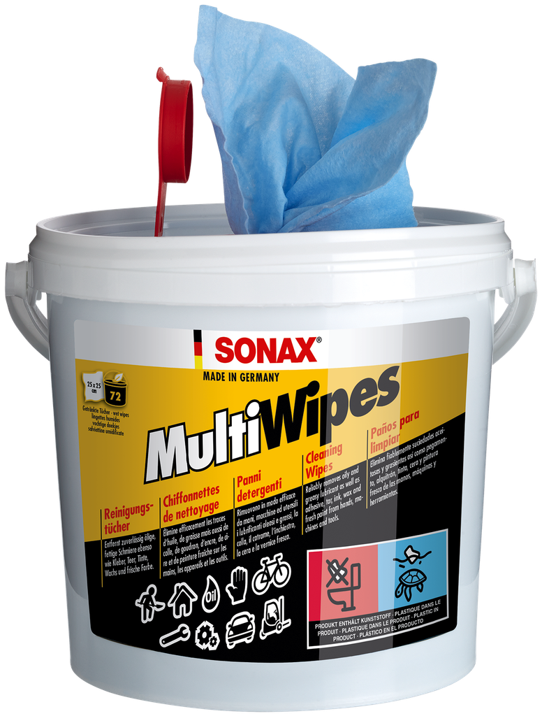 SONAX 04680000 Lingettes MultiWipes 72 pcs