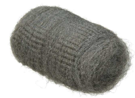 [0208-12] Piwel Etui laine d'acier 200G - Finesse 000 *12* (SACHET)