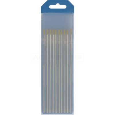 [045347] [⚠Déstockage] ELECTRODES TUNGSTENE 2 TIC ACIER/INOX (BLISTER)