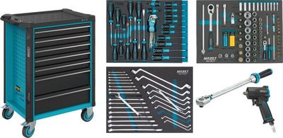 [179N-7/137] [⚠Déstockage] HAZET - Servante d'atelier servante d'atelier Assistent ∙ avec assortiment