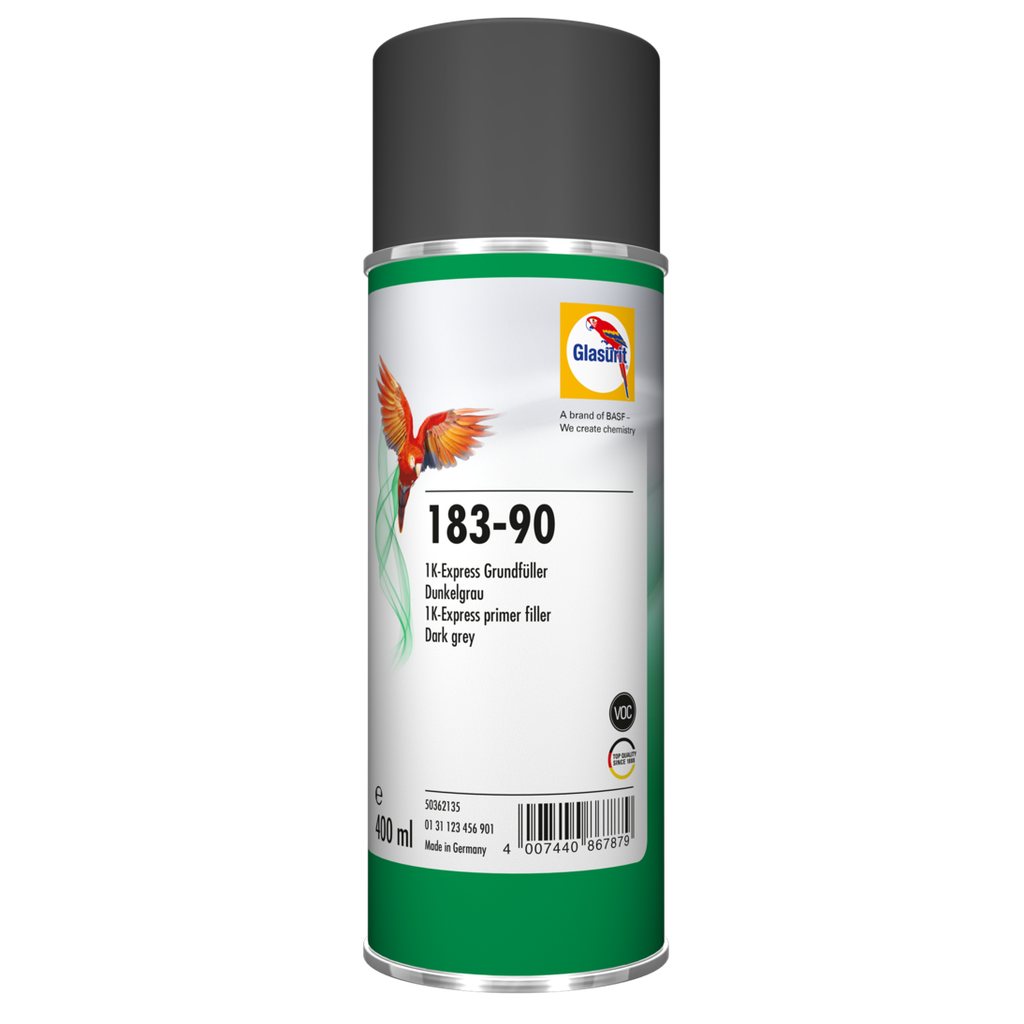 [183900.4] GLASURIT - PRIMER GLASSO SPRAY GRIS FONCE (PIECE)