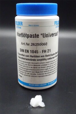 [26250060] [⚠Déstockage] Hartlötpaste Univ.800-1100 GradC 500g (PIECE)