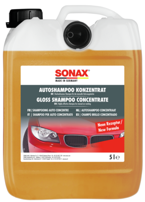 [314500SONAX] SONAX 03145000 Shampooing concentré brillant 5 L