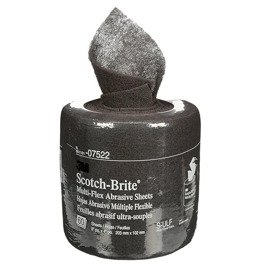 [3M07522] RLX SCOTCH BRITE 3M GRIS (ROULEAU)