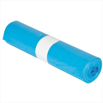 [400168] SAC POUBELLE 700X1100MM 100 MICRON BLEU 150PCES/CARTON (CARTON)
