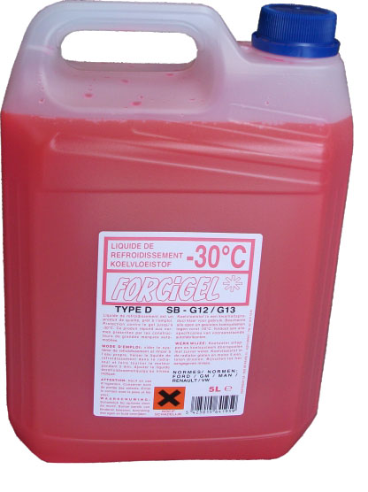 [4021030CTYPD] FORCIGEL FCD30 LIQ REFROID -30° TYPE D (ROSE) 30L