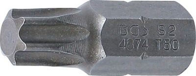[4874BG] BGS - 4874 - Embout Longueur 30 mm 10 mm (3/8") profil T (pour Torx) T50
