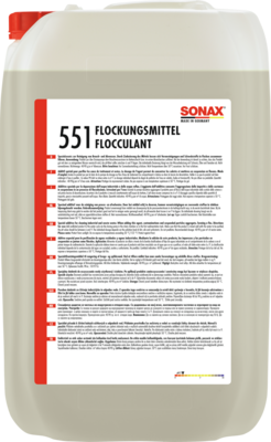 [⚠Déstockage] SONAX 05517000 Flocculant 25 L