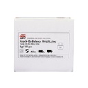 Rema Tip Top Masses zinc 5gr pour jante aluminium gris 100pc